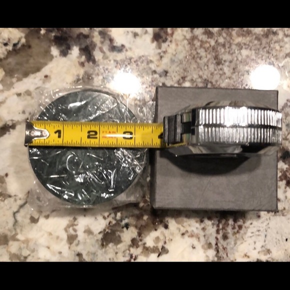 Marble jewelry round box or paper clip holder - Picture 8 of 8